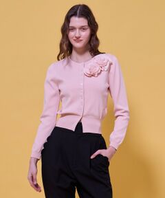 TOCCA / トッカ カーディガン・ボレロ | GLOW CORSAGE KNIT ニットカーディガン