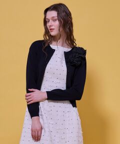 TOCCA / トッカ カーディガン・ボレロ | GLOW CORSAGE KNIT ニットカーディガン