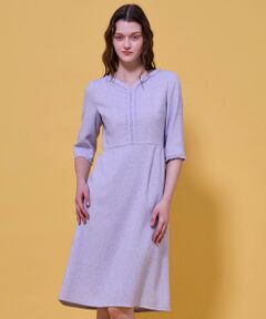 TOCCA / トッカ ロング・マキシ丈ワンピース | FROST MIST TWEED ドレス