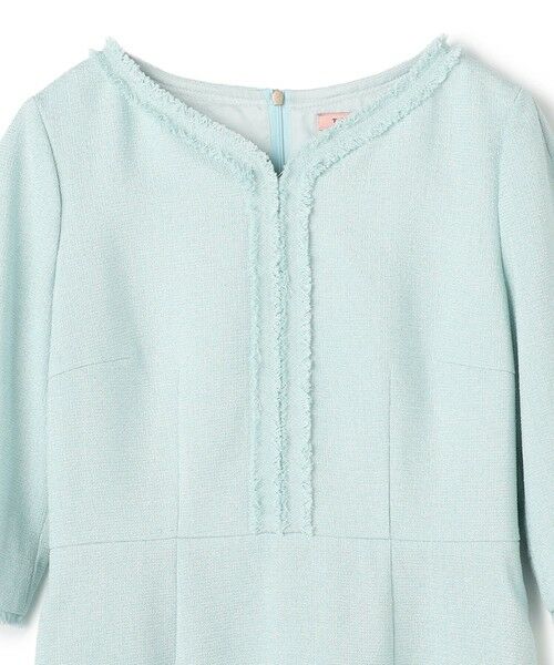 TOCCA / トッカ ロング・マキシ丈ワンピース | FROST MIST TWEED ドレス | 詳細7