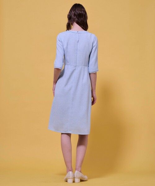 TOCCA / トッカ ロング・マキシ丈ワンピース | FROST MIST TWEED ドレス | 詳細4