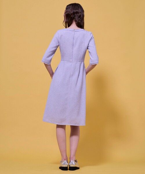 TOCCA / トッカ ロング・マキシ丈ワンピース | FROST MIST TWEED ドレス | 詳細23