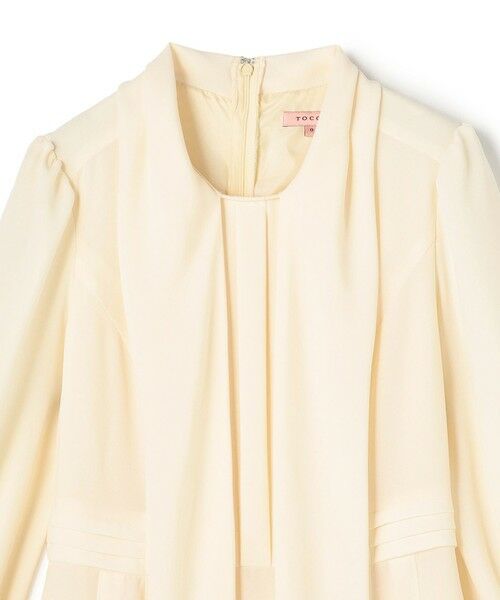 TOCCA / トッカ ロング・マキシ丈ワンピース | 【宮本茉由さん着用】PROMISE RIBBON ROSETTE ドレス | 詳細22