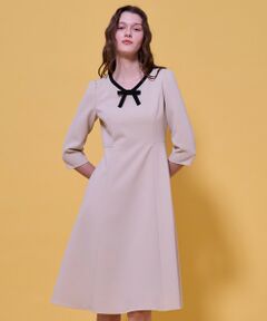 TOCCA / トッカ ロング・マキシ丈ワンピース | RIBBON MONO ドレス