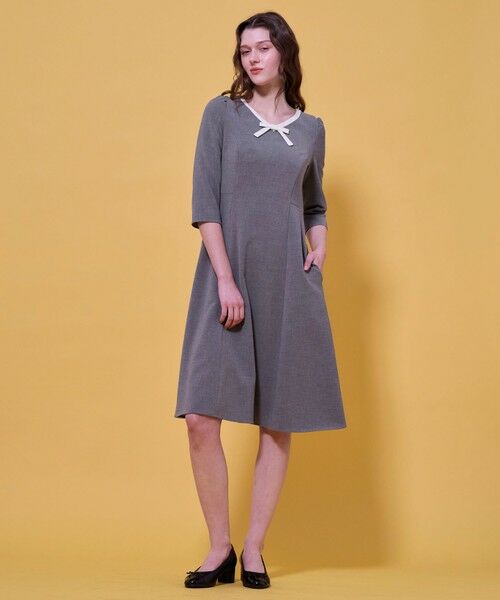 TOCCA / トッカ ロング・マキシ丈ワンピース | RIBBON MONO ドレス | 詳細1