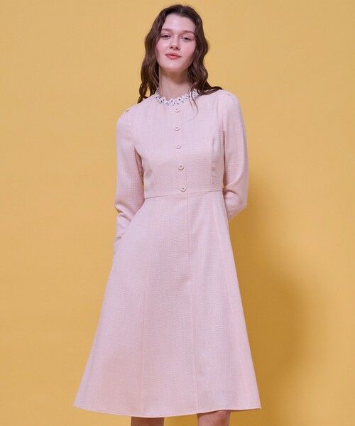 TOCCA / トッカ ロング・マキシ丈ワンピース | WHIPPED CREAM CAKE ドレス(ピンク系5)