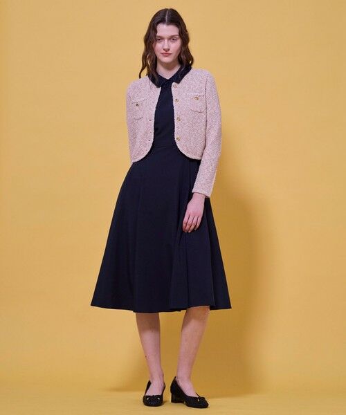 TOCCA / トッカ ロング・マキシ丈ワンピース | LACE A LA CARTE HALF SLEEVE ドレス | 詳細4