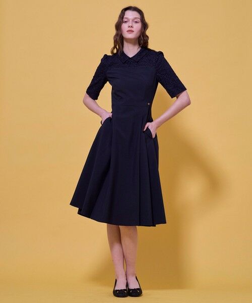 TOCCA / トッカ ロング・マキシ丈ワンピース | LACE A LA CARTE HALF SLEEVE ドレス | 詳細6