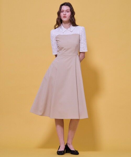 TOCCA / トッカ ロング・マキシ丈ワンピース | LACE A LA CARTE HALF SLEEVE ドレス | 詳細8