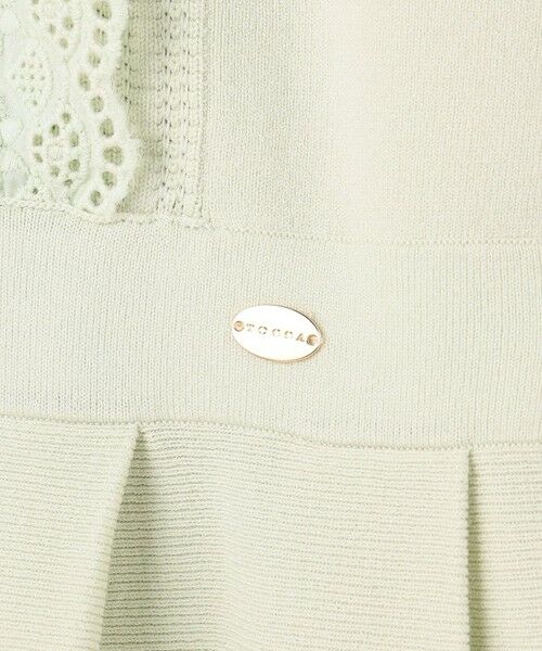 TOCCA / トッカ ミニ丈・ひざ丈ワンピース | LACE ROAD STORY ニットドレス | 詳細11