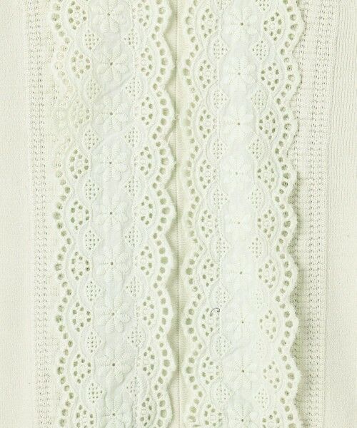 TOCCA / トッカ ミニ丈・ひざ丈ワンピース | LACE ROAD STORY ニットドレス | 詳細12