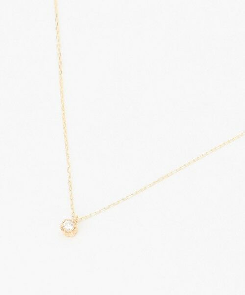 TOCCA / トッカ ネックレス・ペンダント・チョーカー | 【WEB限定】FLORA K10 DIAMOND NECKLACE K10 ダイヤモンド ネックレス | 詳細4