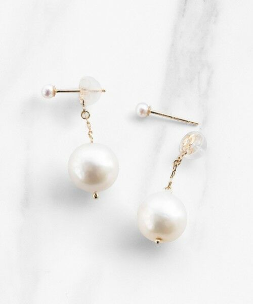 TOCCA / トッカ ピアス・イヤリング | 【WEB限定】RHYTHM OF PEARL PIERCED EARRINGS K10 淡水パールピアス | 詳細1