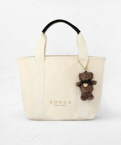 TOCCA / トッカ トートバッグ | 【ぬいぐるみチャーム付き】TOCCA AMICO CANVAS TOTE キャンバストート