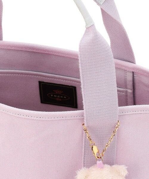 TOCCA / トッカ トートバッグ | 【ぬいぐるみチャーム付き】TOCCA AMICO CANVAS TOTE キャンバストート | 詳細30