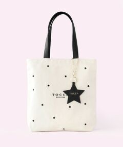 TOCCA / トッカ トートバッグ | 【chayさん着用】【WEB＆一部店舗限定・A4サイズ対応】LUCKY TWINKLE CANVASTOTE キャンバストートバッグ
