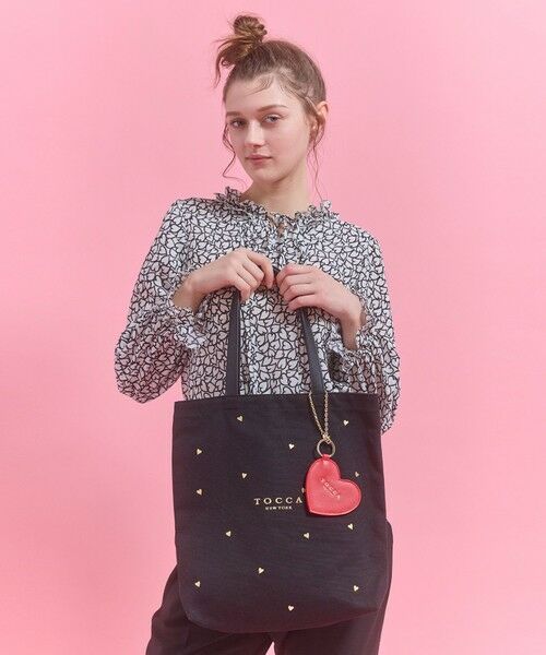 TOCCA / トッカ トートバッグ | 【chayさん着用】【WEB＆一部店舗限定・A4サイズ対応】LUCKY TWINKLE CANVASTOTE キャンバストートバッグ | 詳細1