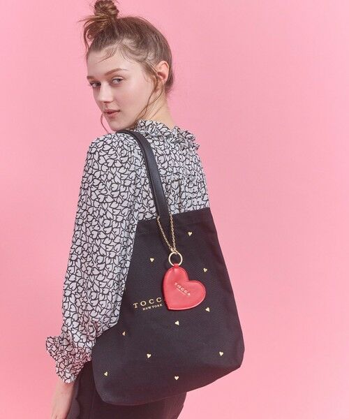 TOCCA / トッカ トートバッグ | 【chayさん着用】【WEB＆一部店舗限定・A4サイズ対応】LUCKY TWINKLE CANVASTOTE キャンバストートバッグ | 詳細2