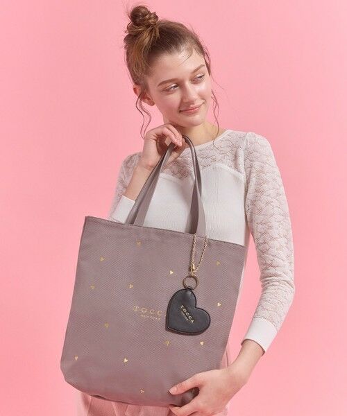TOCCA / トッカ トートバッグ | 【chayさん着用】【WEB＆一部店舗限定・A4サイズ対応】LUCKY TWINKLE CANVASTOTE キャンバストートバッグ | 詳細8