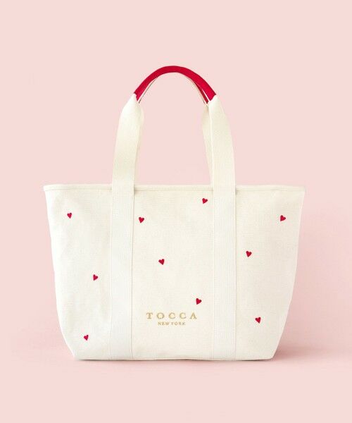 TOCCA / トッカ トートバッグ | 【chayさん着用・WEB＆一部店舗限定】LUCKY SHOWER TRAVELING TOTE トラベルキャンバストート | 詳細11