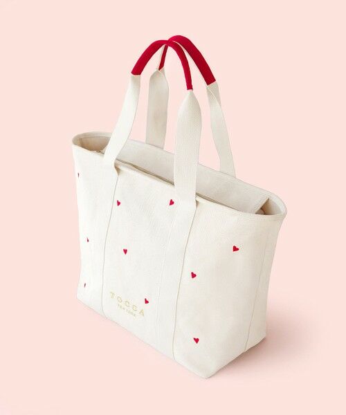 TOCCA / トッカ トートバッグ | 【chayさん着用・WEB＆一部店舗限定】LUCKY SHOWER TRAVELING TOTE トラベルキャンバストート | 詳細8