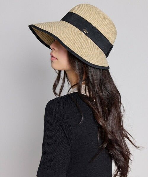 TOCCA / トッカ ハット | 【サイズ調整可】HALF BRIM RIBBON HAT ブレードハット | 詳細9