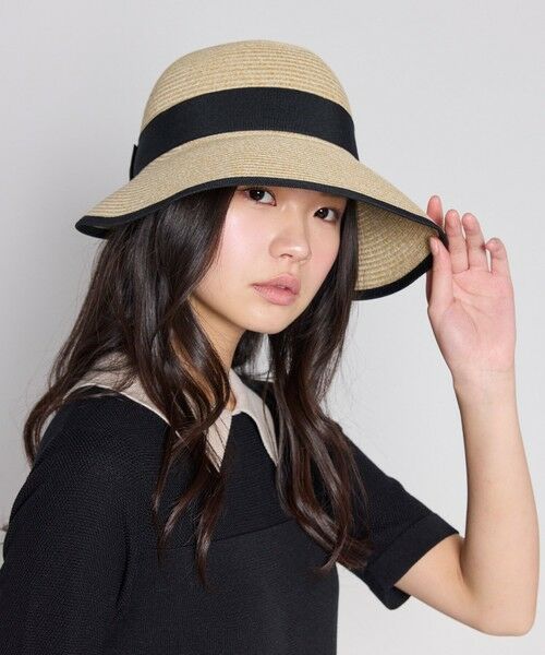 TOCCA / トッカ ハット | 【サイズ調整可】HALF BRIM RIBBON HAT ブレードハット | 詳細10