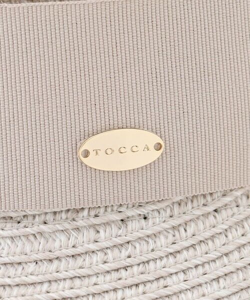 TOCCA / トッカ ハット | 【サイズ調整可】HALF BRIM RIBBON HAT ブレードハット | 詳細17