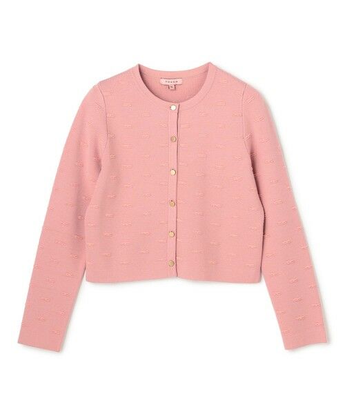 TOCCA / トッカ ニット・セーター | RIBBON BLOOM カーディガン（ピンク系）