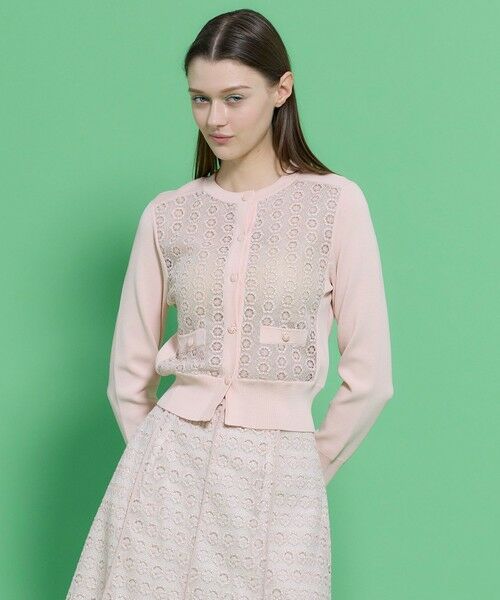 TOCCA / トッカ カーディガン・ボレロ | CRYSTAL LABYRINTH カーディガン（ピンク系）