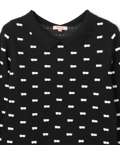 TOCCA / トッカ ニット・セーター | 【chayさん着用】RIBBON BLOOM プルオーバー | 詳細7