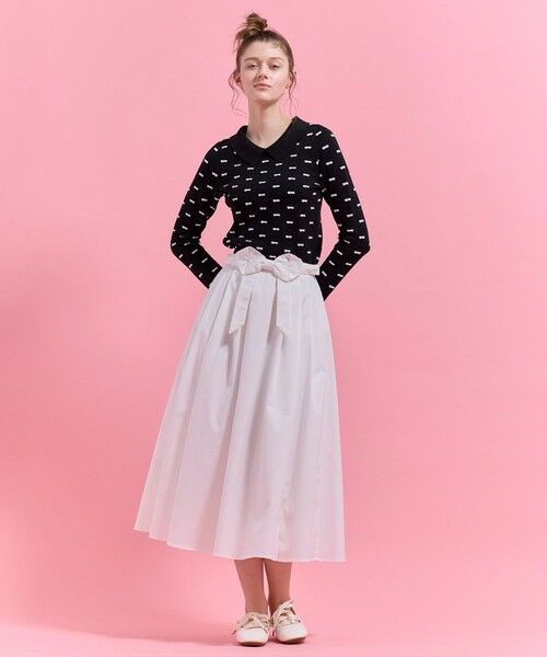 TOCCA / トッカ ニット・セーター | 【chayさん着用】RIBBON BLOOM プルオーバー | 詳細3