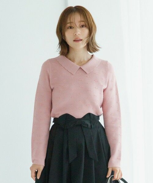 TOCCA / トッカ ニット・セーター | 【chayさん着用】RIBBON BLOOM プルオーバー | 詳細7