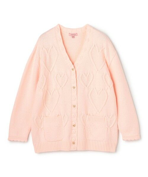 TOCCA / トッカ カーディガン・ボレロ | 【chayさん着用】HEART HUG KNIT カーディガン | 詳細11
