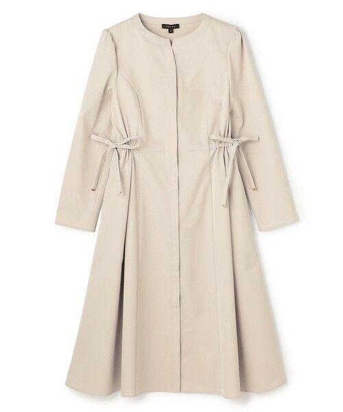 TOCCA / トッカ ロング・マキシ丈ワンピース | ROSE CHEEK 2WAY ドレス＆コート（ベージュ系）