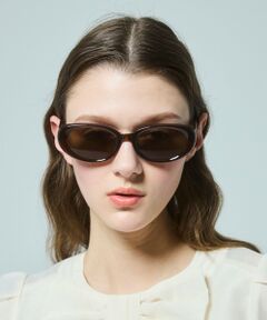 TOCCA / トッカ サングラス・メガネ | 【UVカット・ドレス生地製のハードケース付き】 BIT CHIC SUNGLASSES カラーレンズサングラス