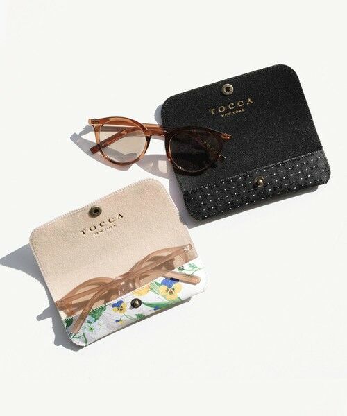 TOCCA / トッカ サングラス・メガネ | 【UVカット・ドレス生地製のハードケース付き】GRACE IN LIGHT SUNGLASSES 調光レンズサングラス | 詳細12