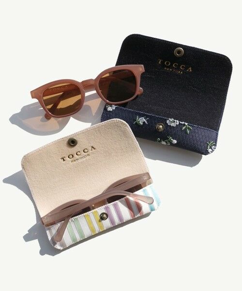 TOCCA / トッカ サングラス・メガネ | 【UVカット・ドレス生地製のハードケース付き】LIGHT IN MY SUNGLASSES サングラス | 詳細8