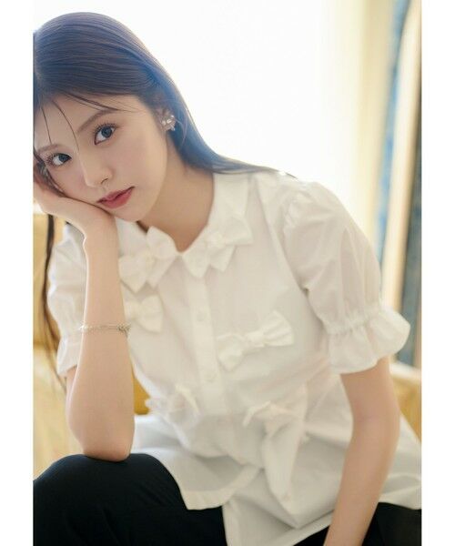 TOCCA / トッカ シャツ・ブラウス | 【鈴木ゆうかさん着用】BOUNCY RIBBON ブラウス | 詳細1