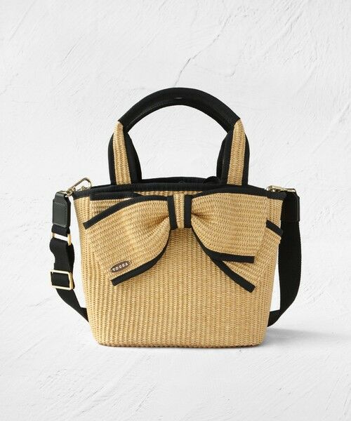 TOCCA / トッカ かごバック | BIG RIBBON SUMMER POCHETTE かごバッグ | 詳細5