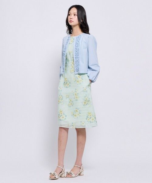 TOCCA / トッカ ノーカラージャケット | 【鈴木ゆうかさん着用】SWEET FRILL JACKET ジャケット | 詳細12