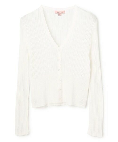 TOCCA / トッカ カーディガン・ボレロ | EYELET AJISAI カーディガン | 詳細4