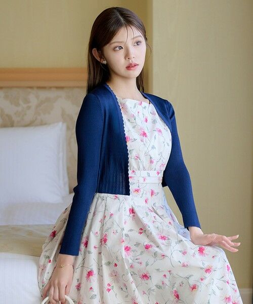 TOCCA / トッカ カーディガン・ボレロ | 【鈴木ゆうかさん着用】EYELET AJISAI ボレロ | 詳細5