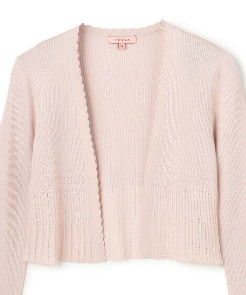 TOCCA / トッカ カーディガン・ボレロ | 【鈴木ゆうかさん着用】EYELET AJISAI ボレロ | 詳細18