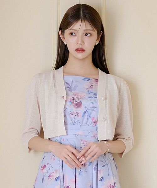 TOCCA / トッカ カーディガン・ボレロ | 【鈴木ゆうかさん着用】SUGAR BITES ニットカーディガン | 詳細5