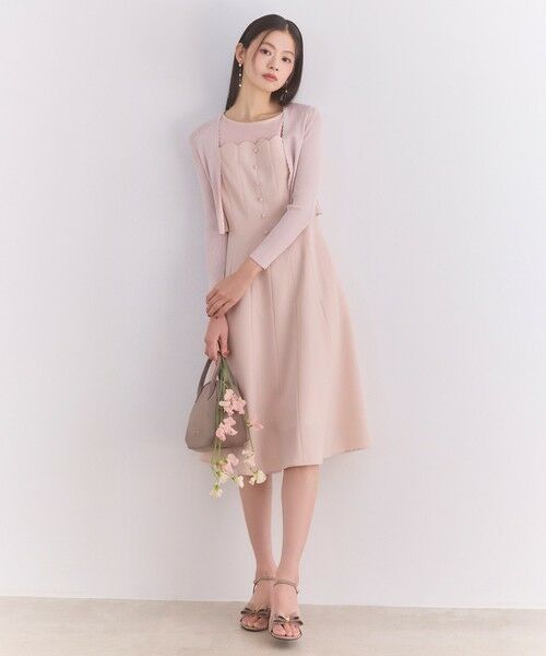 TOCCA / トッカ ロング・マキシ丈ワンピース | 【松木育未さん着用・00サイズあり】MACARON CHARM ドレス | 詳細1