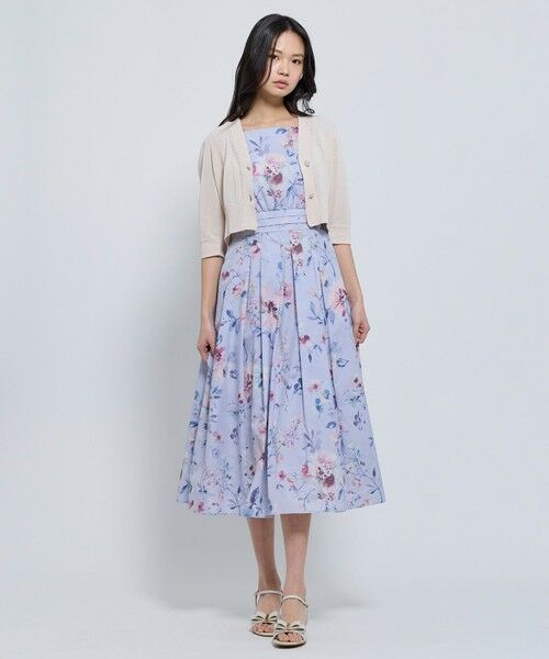 TOCCA / トッカ ロング・マキシ丈ワンピース | 【鈴木ゆうかさん着用・00サイズあり】FLORAL BLISS ドレス | 詳細9