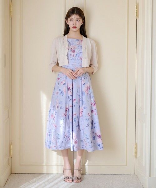 TOCCA / トッカ ロング・マキシ丈ワンピース | 【鈴木ゆうかさん着用・00サイズあり】FLORAL BLISS ドレス | 詳細2