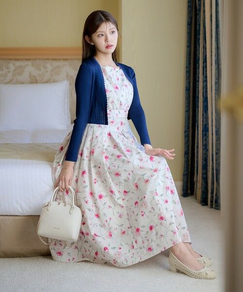 TOCCA / トッカ ロング・マキシ丈ワンピース | 【鈴木ゆうかさん着用・00サイズあり】FLORAL BLISS ドレス | 詳細20