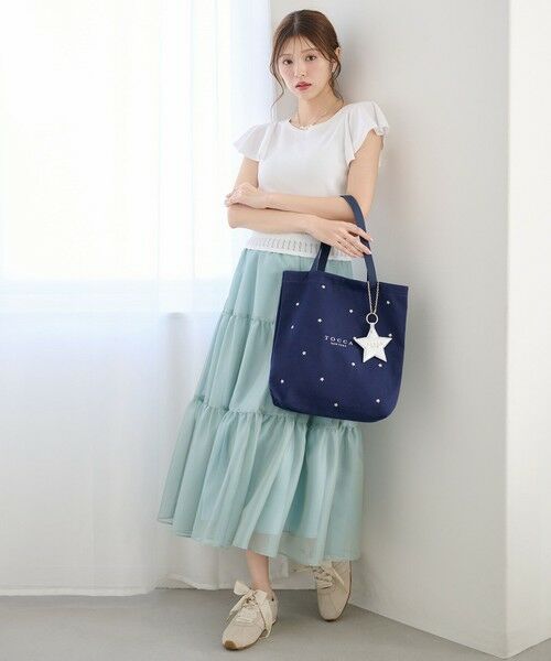 TOCCA / トッカ ミニ・ひざ丈スカート | 【鈴木ゆうかさん着用】CRYSTAL SHEER スカート | 詳細2